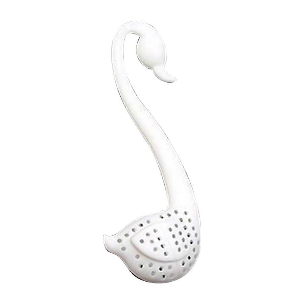 Creative Silicone Swan Hooking Tea Infuser Strainer Filter Diffuser Drink Tool
