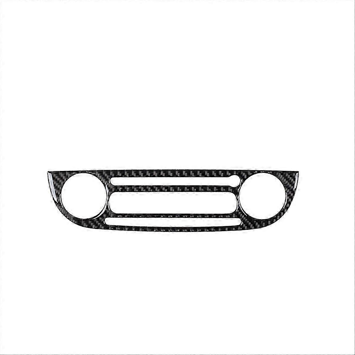 compatible with 2012-2015 Car Center Console CD Control Panel Trim