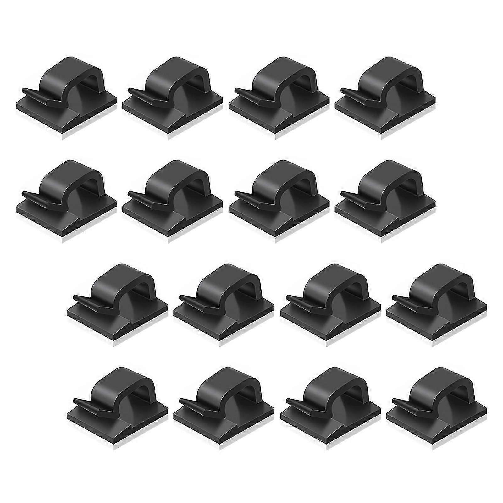Durable Mini Cable Clips Solid Wire Holder for Cable 50Pcs Self Adhesive