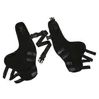 Attelle de patte pour chien de petite à grande taille, support arrière avec sangles adhésives réglables