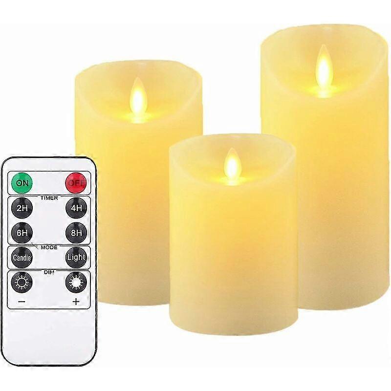 Led candle, 3 style candles