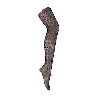 Sock Snob - Visnetpanty met hoge taille en glitter voor dames