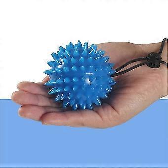 Finger Ball Exerciser Grip Ball Strength Squeeze Stress Balls til HandWith Elasticitet håndledsrem