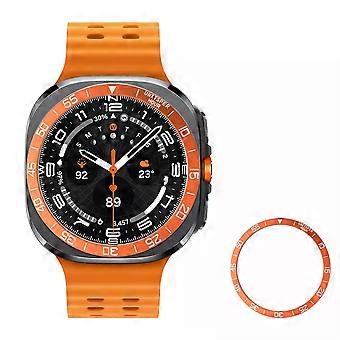 Metal Bezel Ring compatible with / Watch Ultra Case Film compatible with Galaxy watch ultra 2025 47mm Time Scale Replacement Protector Accessoris