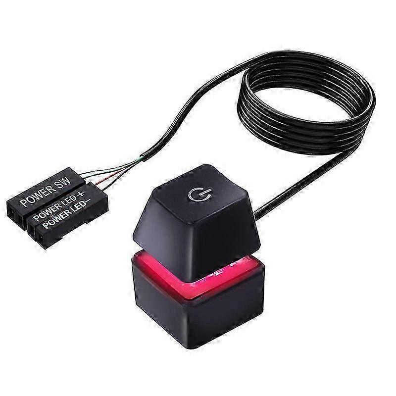 PC Power Button Extension Computer Power Button Desktop Computer Power Switching