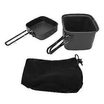 Camping Pots Camping Pots Foldable Portable Multifunctional Shape Outdoor Camping Cookwares Set compatible with Hiking Cycling