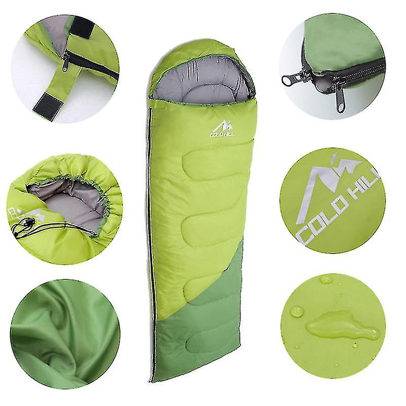 الشتاء واحد كيس النوم دافئ خفيف الوزن في الهواء الطلق التخييم حقيبة النوم الكبار القطن أكياس النوم