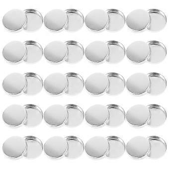 30pcs Eyeshadow Pans Makeup Palettes Small Eyeshadow Pans Round Cosmetics Palettes for Girls Women
