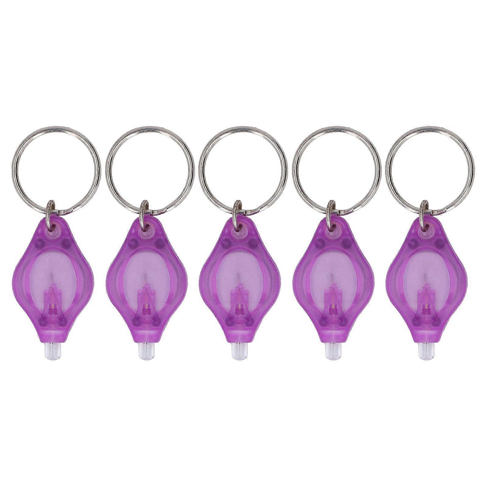 Pack UV Mini Keychains, Wavelength Portable LED Purple Light