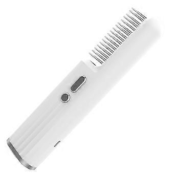 Hot Mist Hair Straightener Brush, Type-C Fast Charging, 5-in-1 Styling for All Hair Types