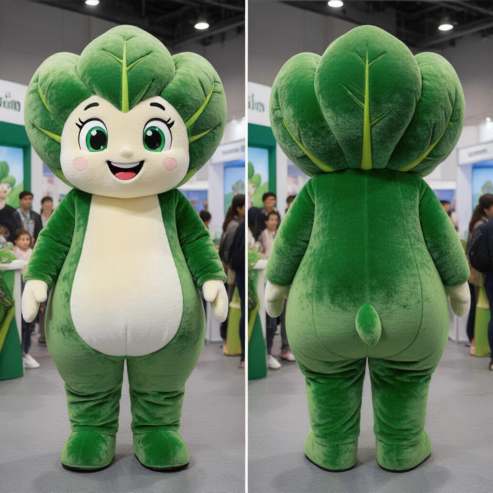 MASTICOT Velvety Cream Spinach Mascot