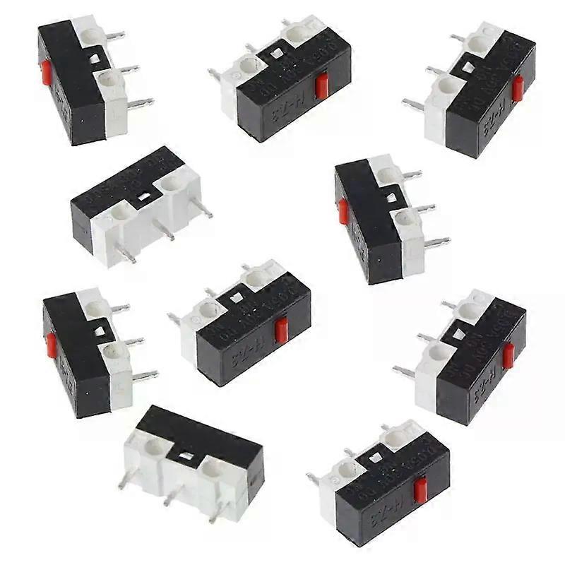 10PCs Button Switch Mouse Switch 3Pin Microswitch For RAZER Logitech G700 Mouse ZY119