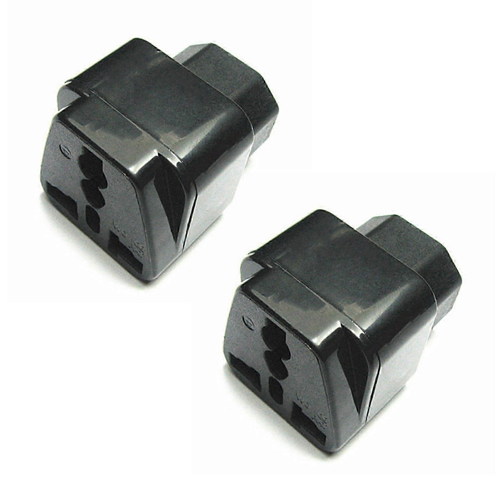 2X PDU Special Conversion Plug UPS C13 to Universal Socket Server IEC320-C14 Plug WD-320