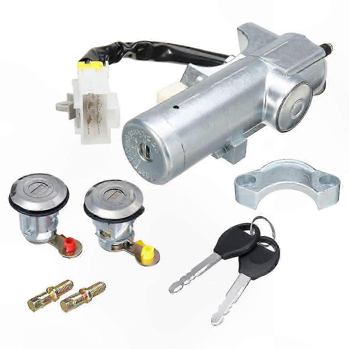 Ignition Switch and Door Lock Set for Navara D22 1997-2006