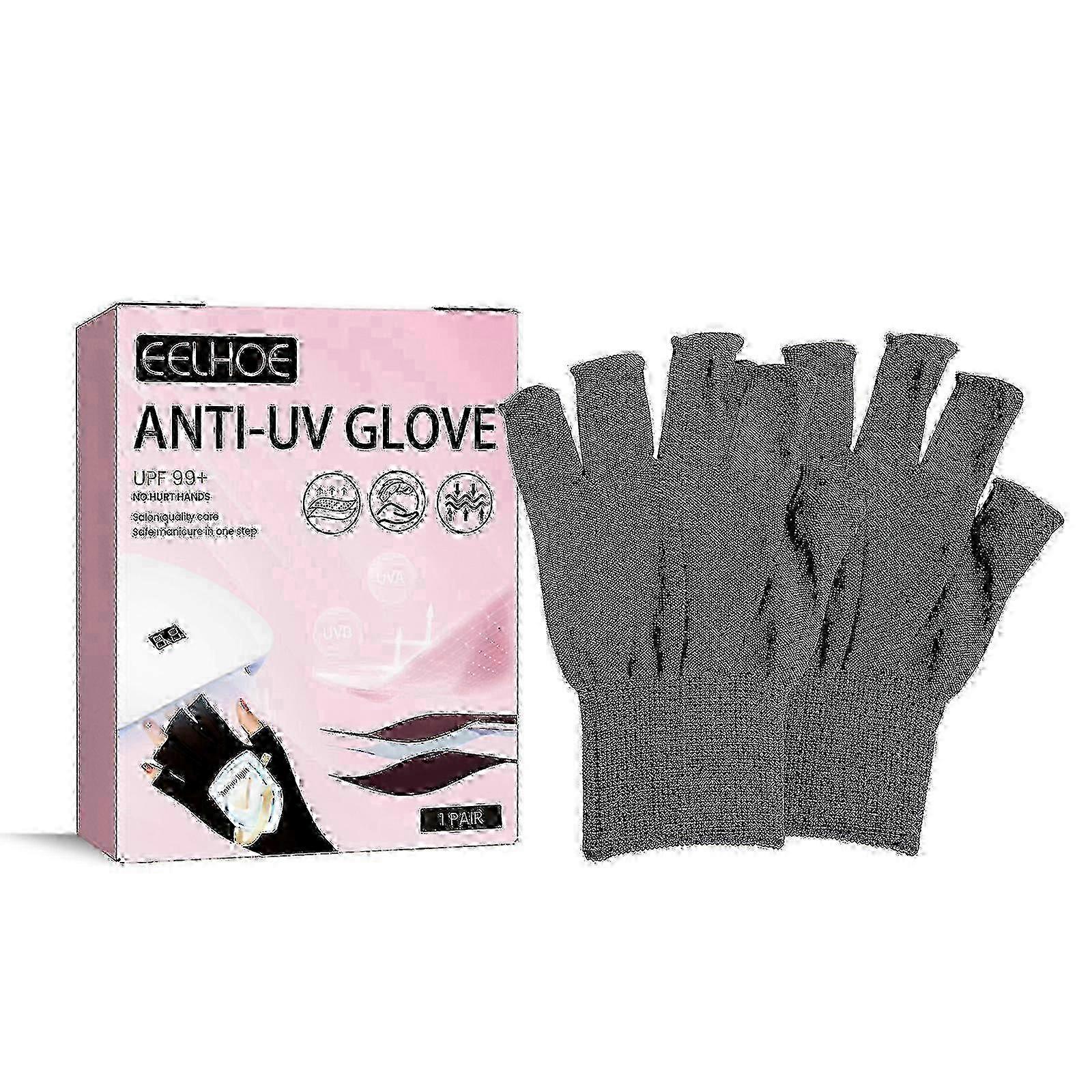 Soft Elastic Manicure UV Gloves