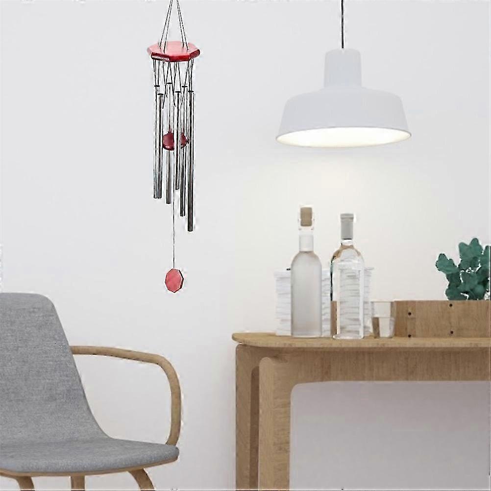 Calming Silver Tuned Outdoor Wind Chimes