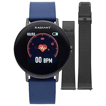 Radiant wall street watch for Unisex Analog Quartz with Silicone Bracelet RAS20202