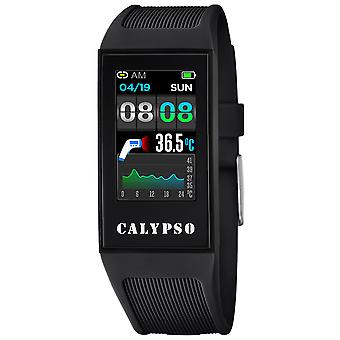 Calypso smartime k8501/4 Watch for Women Digital Quartz with Silicone Bracelet K8501/4