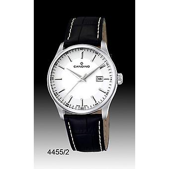 Candino Classic Quartz Analog Men Watch with Cowskin Bracelet C4455/2