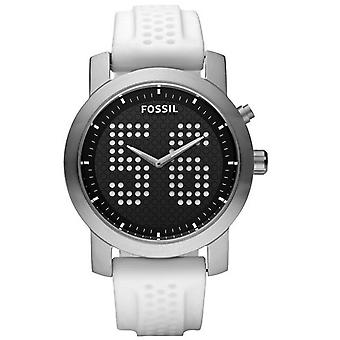 Fossiele trend Quartz analoge man horloge met BG2216 rubber armband