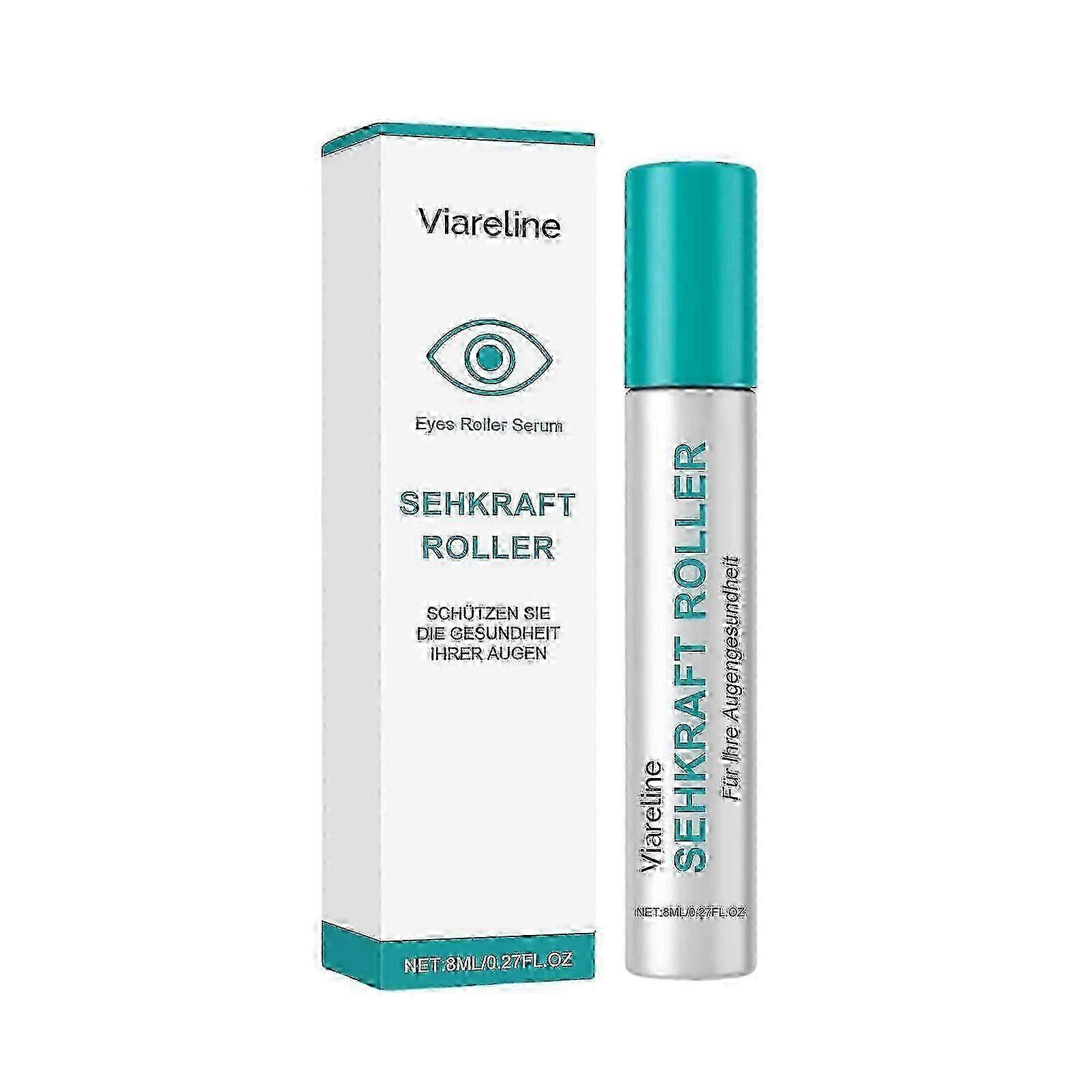 Dual-Ball Eye Massage Roller With Serum