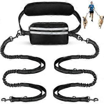 Hands-Free Dual Bungee Dog Leash