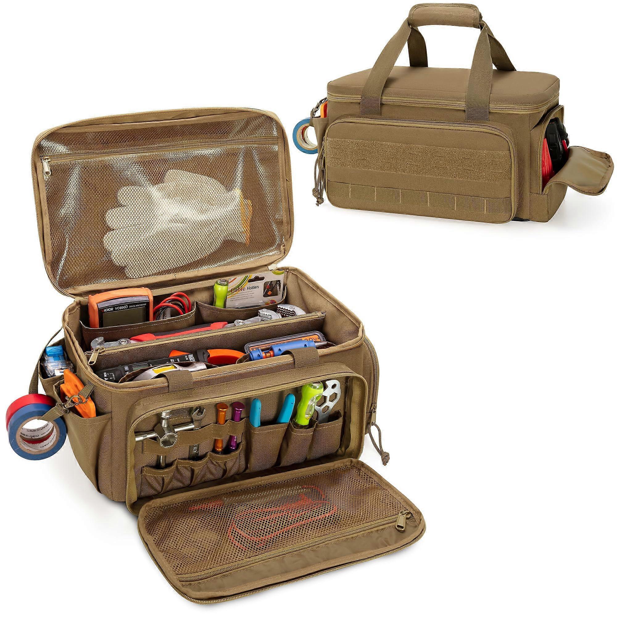 Patented Mechanic Tool Bag With Reinforced Bottom