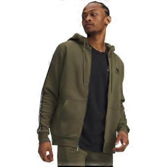 Under Armour Mens Fleece Taped Sleeve Full Zip Hoodie