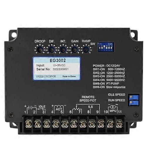 EG3002 Generator Speed Controller for Diesel Genset, Adaptive PID Regulation, Precise Process Control