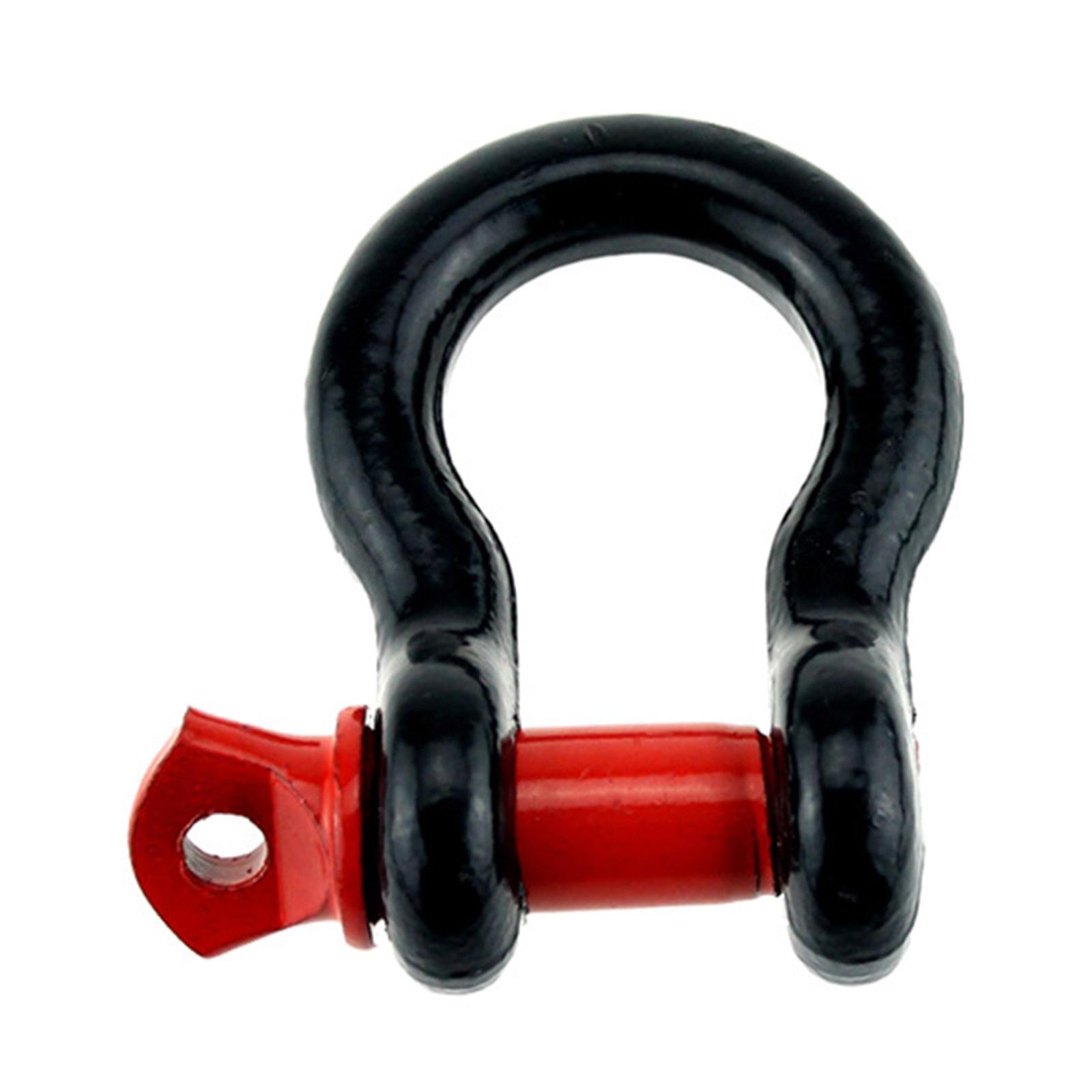 Car Tow Rope U-hook High Strength 2.0 for T/4.75T/6.5T Towing Hook for SUV Trail