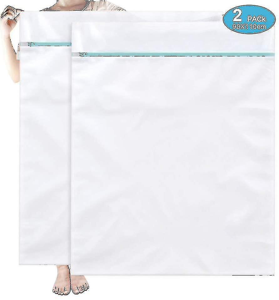 2pcs Extra Large Honeycomb Mesh Laundry Bag Net Fabric Durable