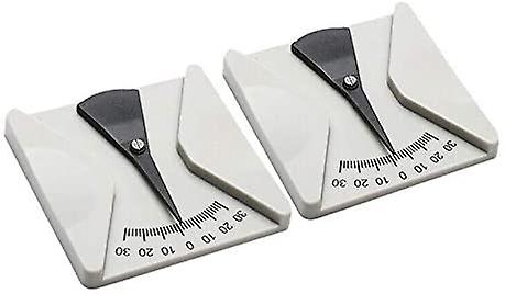 Eyeglasses Angle Ruler Measuring Tool Protractor Pantoscopic Angle Meter 2pcs