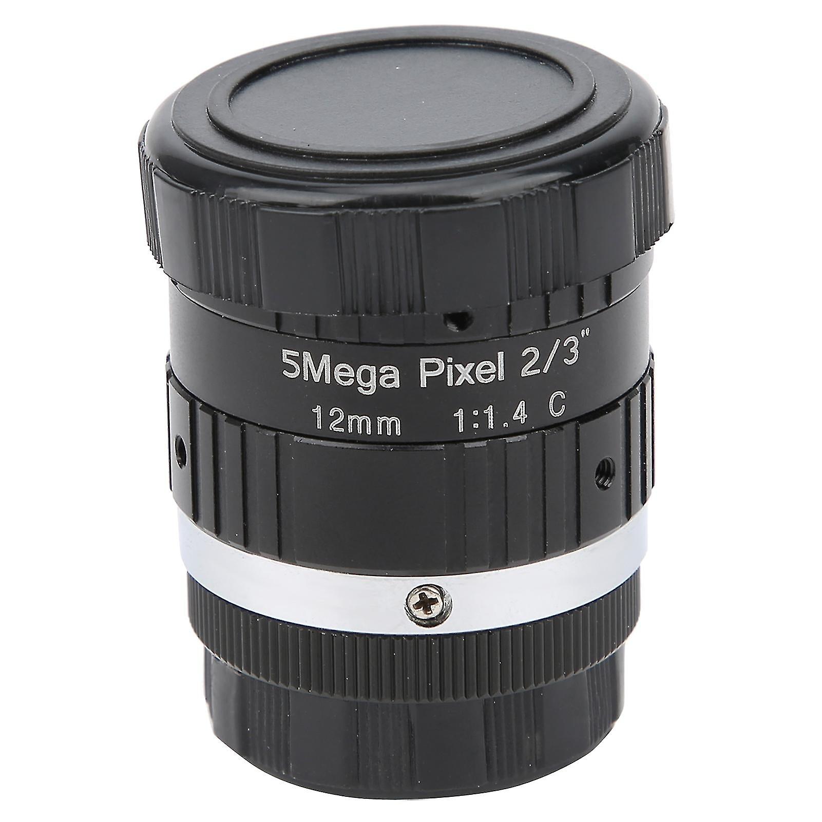 5Mp Hd 12mm Prime Lens C Mount F1.6 Manual Aperture For Digital Video Camera
