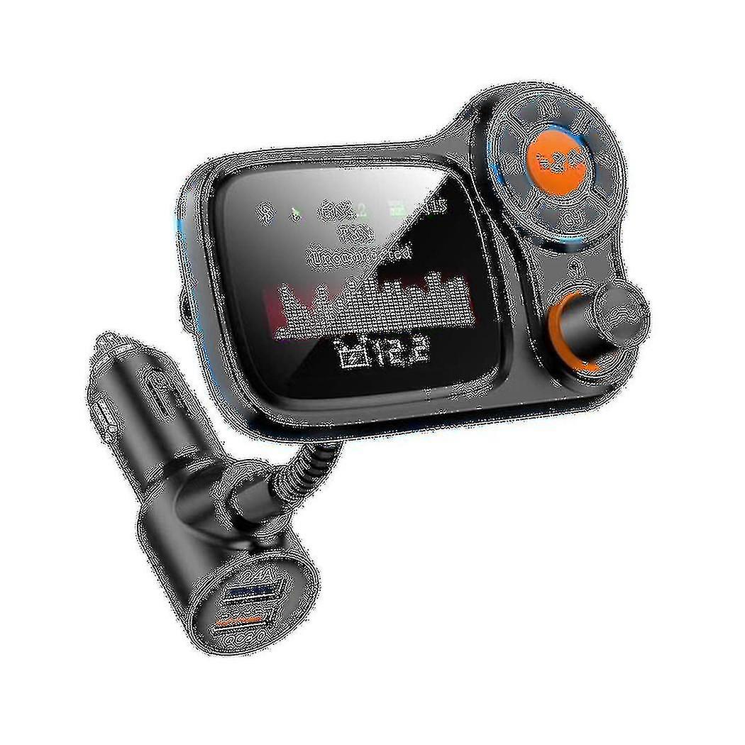 Car Bluetooth Fm Transmitter For Hands-free Calls, Wireless Radio Adapter For Car Radio Supports Sd