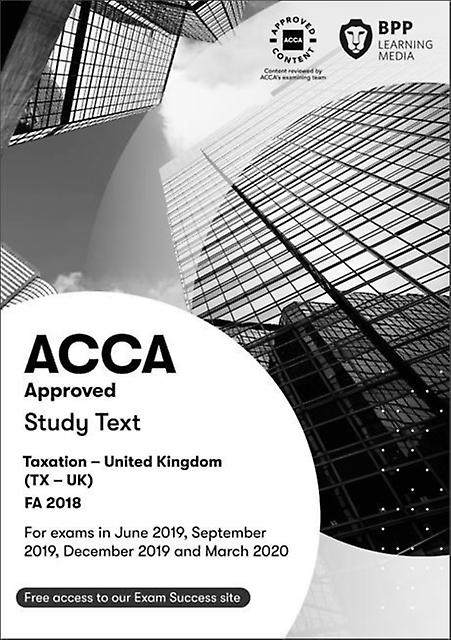 Acca Taxation Fa2018 - BPP Learning Media - Paperback - English Book - Accounting