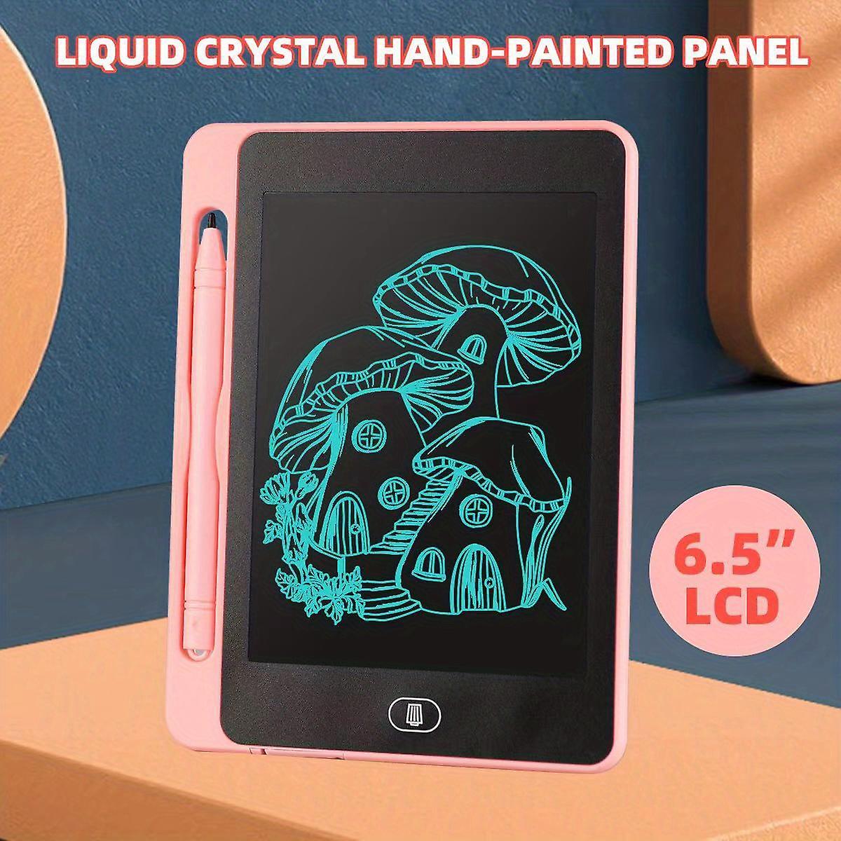 65 Inch Lcd Writing Pad Electronic Digital Writing Color Screen Doodle Board Handwriting Paper Drawing Tablet Computer Gift Suitable For Kids And Adul