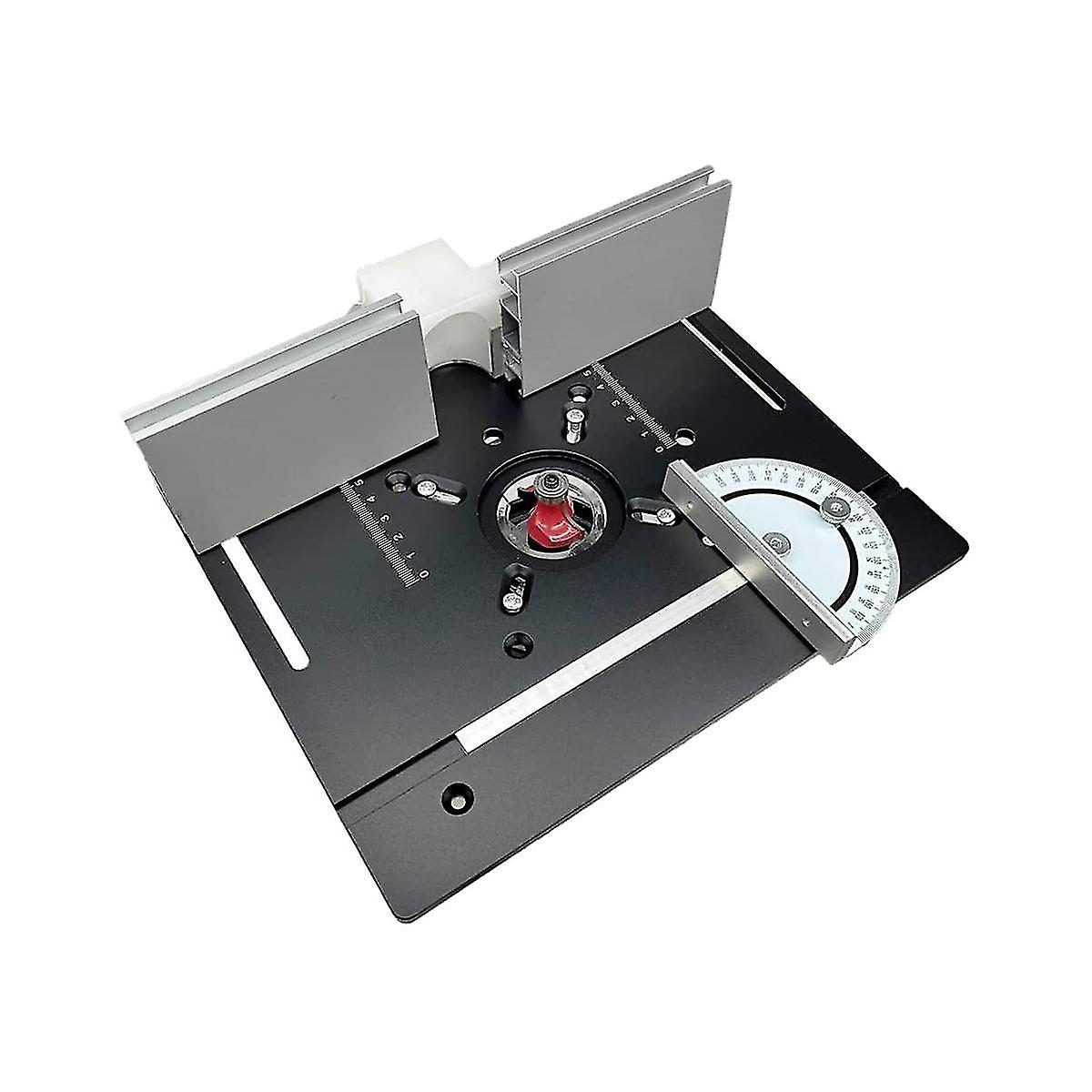 Router Table Insert Plate Alloy Flip Board Trimming Eng Auxilia