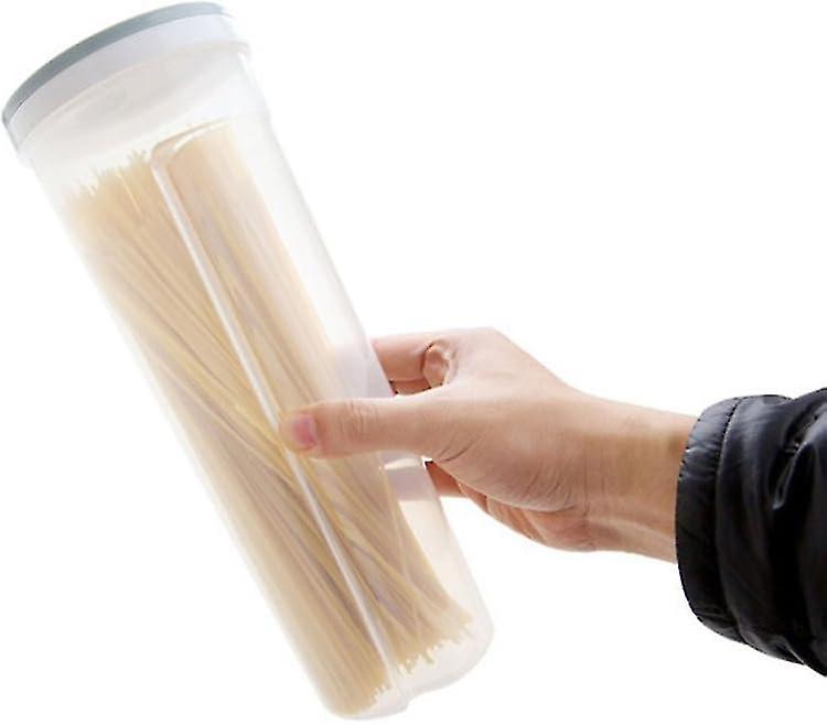 Food Storage Spaghetti Noodles Container For Grains Grains Oatmeal (light Blue)