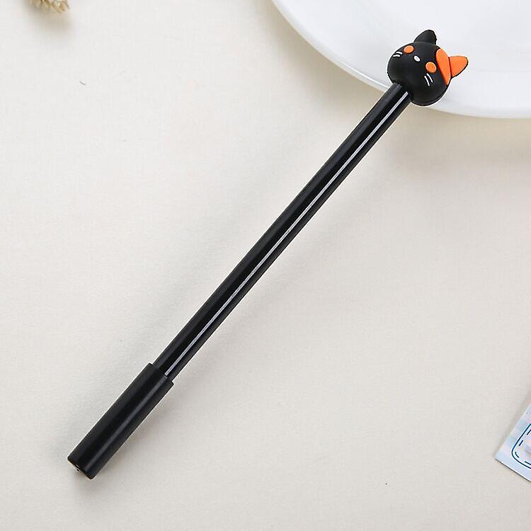 Creative Cute Cartoon Black White Cat Ink Pen