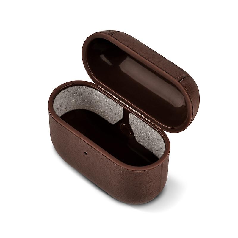 Protective Leather Bluetooth Wireless Headphone Case, Brown