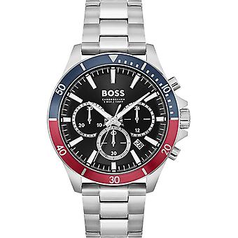 Troper Men's Analog Quartz Watch with Stainless Steel Bracelet 1514108