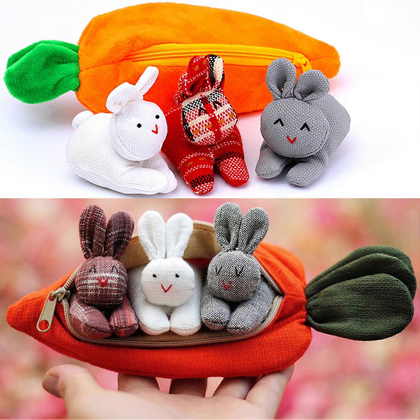 1/4Pcs Easter Ornament Adorable Cartoon Design Comfortable Touch Three ...