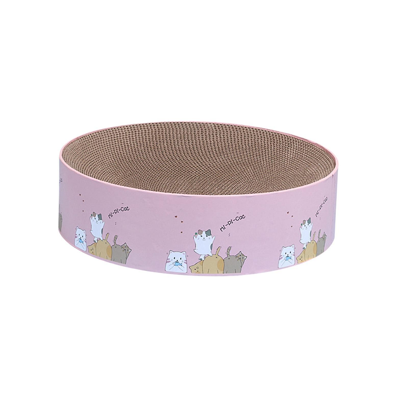 Round Cat Scratching Board Sofa Pet Supplies Cat Scratcher for Grinding Claw Style A Medium