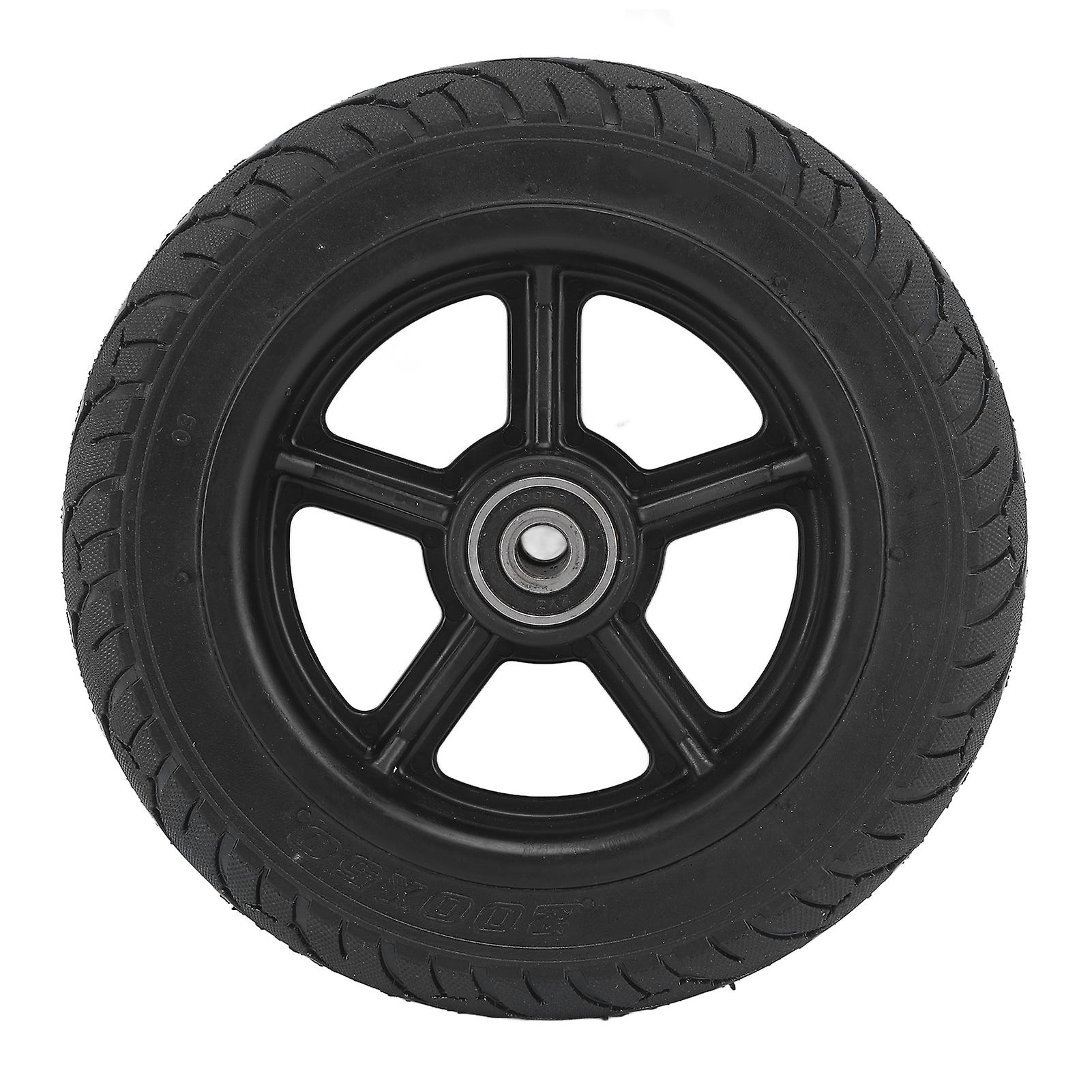 8in 200x50 Non-Slip Solid Rubber Tire for E-Scooters – Durable Grip