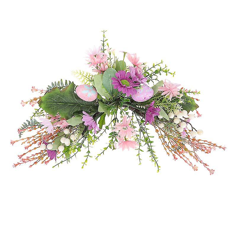 1pcs Easter Egg Flower Pendant