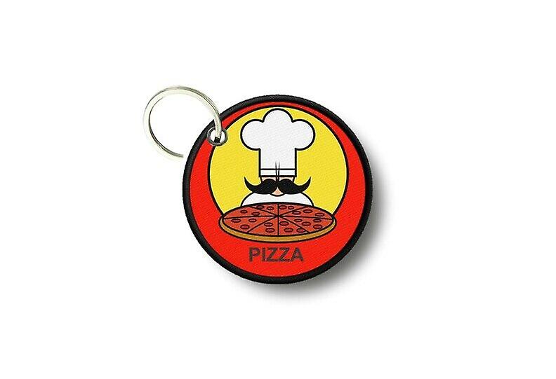 Tasti chiave porta rotondo stampe a due lati pizzaiolo