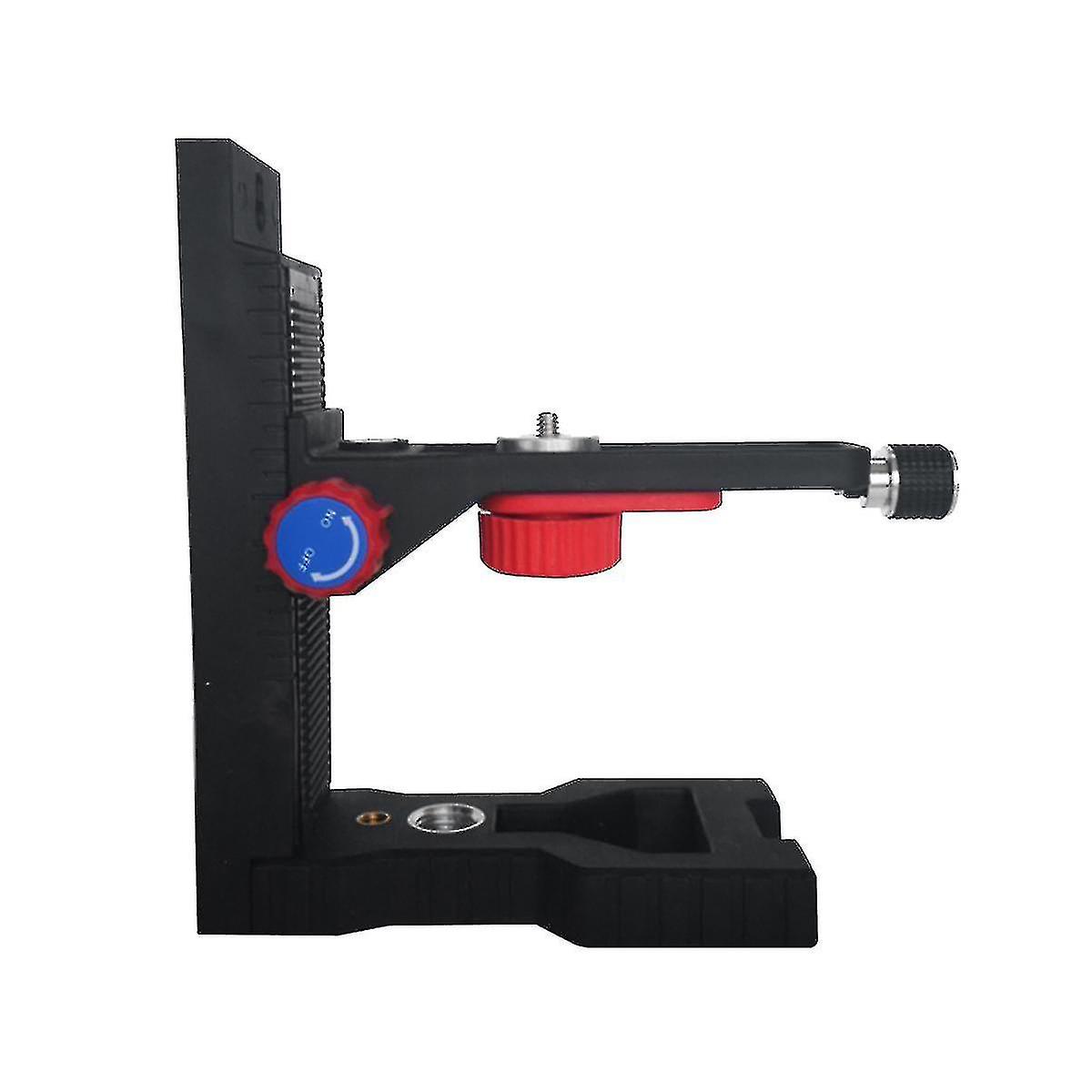 Laser-level Magnetic Bracket L-shape Adjustable 5/8inch Mount Adapter Line Laser-positioning Base-dwdz