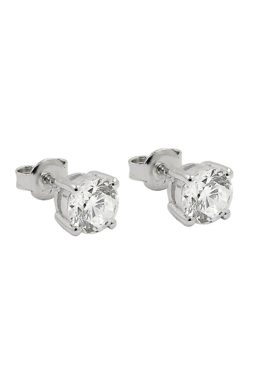 Earrings Studs Zirconia Silver 925 - Gl93783