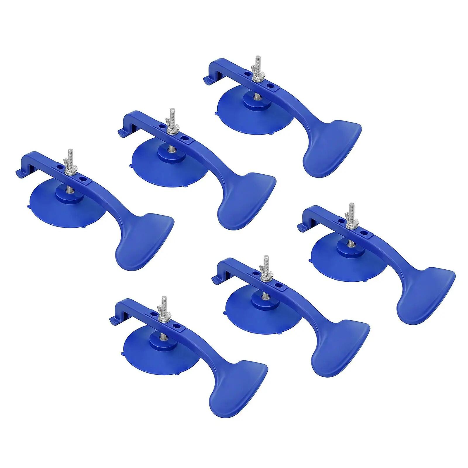 6 pcs. Practical Quick Release suction clamp set easy to use adjustable~3287