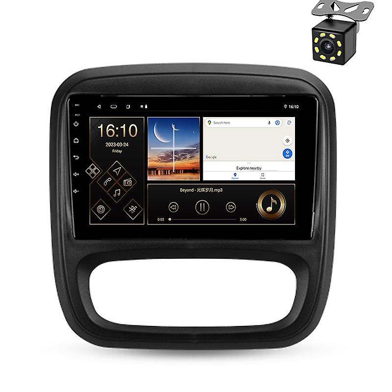 Android Auto Radio For Opel Vivaro B 2014-2021 Renault Trafic 3 Carplay Car Multimedia Video Player